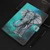 Case For Huawei MediaPad Huawei Mediapad T5 10 Card Holder / Shockproof Full Body Cases Scenery / Cartoon TPU miniinthebox