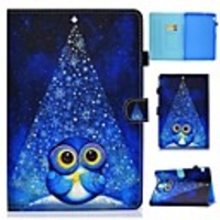 Case For Huawei Mediapad T5 10 MatePad T8 T3 9.6 Card Holder with Stand Pattern Full Body Cases Animal PU Leather