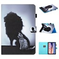 Case For Huawei Mediapad T5 10 MatePad T8 Wallet Card Holder with Stand Full Body Cases Animal PU Leather