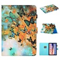 Case For Huawei Mediapad T5 10 MatePad T8 Wallet Card Holder with Stand Full Body Cases Butterfly PU Leather