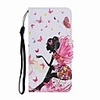 Case For Huawei P Smart 2019 P30 Lite Honor 10 Lite P Smart 2020 Wallet Card Holder with Stand Full Body Cases Dancing Girl PU Leather TPU for Huawei Y5 2019 P40 Pro P40 Lite E Y7P P40 Lite Honor20