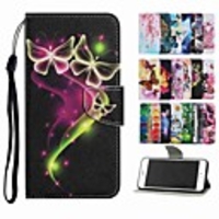 Case For Huawei P Smart 2019 P30 Lite P Smart 2020 Wallet Card Holder with Stand Full Body Cases Butterfly Panda Marble PU Leather TPU for Huawei Y5 2019 P40 Pro P40 Lite E Y7P P40 Lite