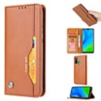 Case For Huawei P Smart 2019 Wallet Card Holder with Stand Full Body Cases Solid Colored PU Leather Huawei Y6 Y5 Y9 Y7 Prime 2019 Honor 10 Lite 20 10i 8S P30 Lite P20 Pro Nova 4e 3e