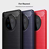 Case For Huawei P smart 2020 / Honor 9X Lite / Mate 40 Pro Shockproof Back Cover Lines / Waves / Solid Colored TPU