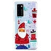 Case For Huawei P Smart 2020 Transparent Pattern Back Cover Christmas TPU Huawei P40 Lite E Y5P Y6P Y7P Nova 6se Y5 Y6 2019 P30 Pro