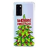 Case For Huawei P Smart 2020 Transparent Pattern Back Cover Christmas TPU Huawei P40 Lite E Y5P Y6P Y7P Nova 6se Y5 Y6 2019 P30 Pro