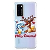 Case For Huawei P Smart 2020 Transparent Pattern Back Cover Christmas TPU Huawei P40 Lite E Y5P Y6P Y7P Nova 6se Y5 Y6 2019 P30 Pro