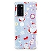 Case For Huawei P Smart 2020 Transparent Pattern Back Cover Christmas TPU Huawei P40 Lite E Y5P Y6P Y7P Nova 6se Y5 Y6 2019 P30 Pro