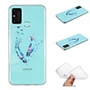 Case For Huawei P Smart 2020 Transparent Pattern Back Cover Feathers TPU Soft Huawei P40 Pro P30 Lite Y5P Y6P Y7 Y9 2019 Nova 6se Honor 9X 10 Lite 9A 30S
