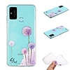 Case For Huawei P Smart 2020 Transparent Pattern Back Cover Flower TPU Soft Huawei P40 Pro P30 Lite Y5P Y6P Y7 Y9 2019 Nova 6se Honor 9X 10 Lite 9A 30S