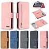 Case For Huawei P Smart 2020 Wallet Card Holder with Stand Full Body Cases Solid Colored PU Leather Huawei Y5P Y6P Y9 Prime 2019 P Smart P40 Lite E Honor 9A 9S 9X Lite 10 Lite P30 Lite