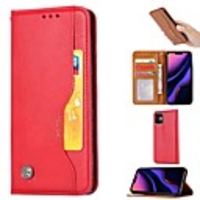 Case For Huawei P Smart 2020 Wallet Card Holder with Stand Full Body Cases Solid Colored PU Leather Huawei Y5P Y7P P40 Lite E P40 Pro P Smart Z Y9 Prime 2019 Honor 20i Nova 6se 7i Mate 30