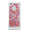 Case For Huawei P10 Lite / P8 Lite (2017) Shockproof / Flowing Liquid Back Cover Glitter Shine Soft TPU