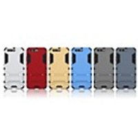 Case For Huawei P10 Shockproof / with Stand Back Cover Solid Colored / Armor Hard PC