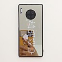 Case For Huawei P20 P20 Pro P30 P30 Pro P40 P40 Pro Mate 30 Mate 30 Pro Mate 20 Mate 20 Pro Mirror Back Cover Word Phrase TPU PC