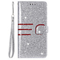 Case For Huawei P20 P20LITE P20PRO P30 P30LITE P30PRO P SMART enjoy7S honor7C Y7 enjoy8 Y6 7A Y6 2019 Card Holder Shockproof Flip Full Body Cases Lines Glitter Shine PU Leather TPU