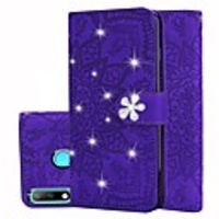 Case For Huawei P20 Pro/P20 lite/P30 Pro Wallet / Card Holder / Embossed Full Body Cases Solid Colored / Flower PU Leather For Huawei P30 Lite/P Smart Z/P Smart 2019/Nova 5/Nova 3i/P Smart Plus