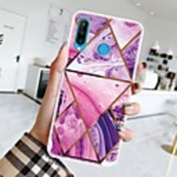Case For Huawei P20 Pro/P20 lite/P30 Ultra-thin / Pattern Back Cover Geometric Pattern / Marble TPU For Huawei P30 Lite/P30 Pro/P Smart Z/P Smart Plus/P Smart 2019/P8 Lite 2017/P10 Lite