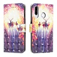 Case For Huawei P20 Pro/P20 lite/P30 Wallet / Card Holder / Flip Full Body Cases Animal PU Leather For Huawei P30 Lite/P30 Pro/P Smart Plus 2019/P20 lite 2019/P Smart 2019/P Smart Plus
