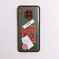 Case For Huawei P30 P30 Pro P40 P40 Pro Mate 30 Mate 30 Pro Mate 20 Mate 20 Pro Pattern Back Cover Word Phrase Geometric Pattern TPU
