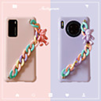 Case For Huawei P40 / Huawei Mate 30 Shockproof / Dustproof Back Cover 3D Cartoon Silica Gel