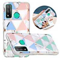 Case For Huawei P40 / P40 Pro / P40 Lite / P40 Lite E Shockproof / IMD / Pattern Back Cover Marble TPU