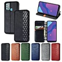 Case For Huawei P40 Lite E Wallet Card Holder with Stand Full Body Cases Solid Colored PU Leather Huawei Nova 7 Nova 6SE P Smart 2020 Y5P Y6P Y7P Y8P Honor 30 Youth 9A 9S Enjoy 10S