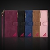 Case For Huawei P40 Lite P30 Pro P20 P Smart 2019 Honor 30S 8A Mate 30 Pro Y6 Y7 2019 Wallet Card Holder with Stand Full Body Cases Solid Colored PU Leather