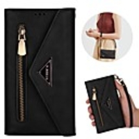 Case For Huawei P40 Lite P30 Pro P20 Y6 Y7 P Smart Plus 2019 Mate 20 Lite Mate 10 Pro Honor 8A Enjoy 9 Wallet Card Holder with Stand Full Body Cases Solid Colored PU Leather