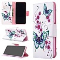 Case For Huawei P40 Lite/P30 Pro/ Honor 9X Pro Wallet / Card Holder / with Stand Full Body Cases Butterfly PU Leather For Mate 30 Lite/Honor 8A/10 Lite/P20 Lite 2019/P Smart Plus/Y6 2019