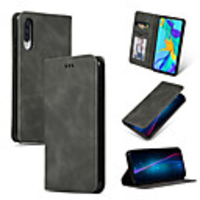 Case For Huawei P40 P40 Pro P40 Lite 5G Nova 7 SE Honor 30S Card Holder Flip Full Body Cases Solid Colored PU Leather TPU