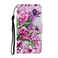 Case For Huawei P40 Pro P30 Lite P Smart 2020 P Smart Z Nova 6SE Y5P Y6P Y7P Y8P Y9 Prime 2019 Honor 9A 9X Lite 20 10i Wallet Card Holder with Stand Full Body Cases Butterfly Flower PU Leather
