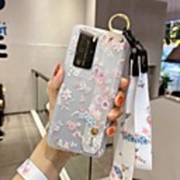 Case For Huawei P40lite Nova 6 6SE 7 7i 7SE 7Pro Ultra-thin with Stand Ultra-thin Transparent Back Cover Butterfly Animal Flow