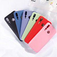 Case For Huawei scene map Huawei P30 P30 Pro P30 Lite Nova 6 Nova 6 SE Pure color matte liquid silicone material all-inclusive mobile phone case MH