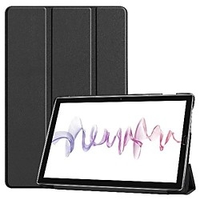 Case For Huawei Tablets MediaPad M6 8.4 Shockproof / Origami Full Body Cases Solid Colored PU Leather
