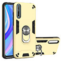Case For Huawei Y5P Y6P Y8P P SMART2020 P SMART Z Y7 Y7Prime Y7Pro Y6 Y6Prime Y6Pro Y9Prime Honor Play4T 9S 8A Shockproof Ring Holder Back Cover Solid Colored TPU PC Metal