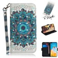 Case For Huawei Y6 2019/P Smart Plus 2019/Mate 20X Wallet / Card Holder / Flip Full Body Cases Flower PU Leather For Huawei Mate 30 Lite/P40 Pro/P Smart Z/Honor 20 Pro/Nova 6 SE