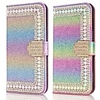 Case For Huawei Y6p Y5p Y7p Wallet Card Holder with Stand Pearl Diamond Buckl PU Leather Case For Huawei P smart 2020 P40 lite Honor 9S Nova 6 SE Nova 7i P40 Pro Y7 Prime (2019) Honor 20 lite Mate 20