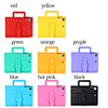 Case For iPad 6 2018 9.7 Shockproof / Child Safe Back Cover Solid Colored / Geometric Pattern Silica Gel EVA For iPad mini 1 / 2 / 3 / 4 7.9 / iPad 5 2017 9.7
