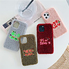 Case For iPhone 11 Shockproof Back Cartoon Colored / Plush TPU / Cotton Fabric For iPhone 11 Pro Max/X/XS/XR/XS Max/6 6S 7 8 Plus/SE 2020