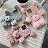 Case For iPhone 11 Shockproof Back Cover Plush TPU For iPhone 11 Pro Max/X/XS/XR/XS Max/6 6S 7 8 Plus/SE 2020