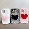 Case For iPhone 11 Shockproof Back Cover Solid Colored / Plush TPU / Cotton Fabric For iPhone 11 Pro Max/X/XS/XR/XS Max/6 6S 7 8 Plus/SE 2020