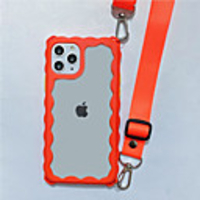 Case For iPhone 11 11 Pro 11 Pro Max Shockproof Transparent Back Cover Transparent Solid Colored TPU
