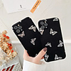 Case For iPhone 11 Pattern Back Cover Butterfly Textile Case For iPhone 11 Pro Max / SE2020 / XS Max / XR XS 7 / 8 7 / 8 plus