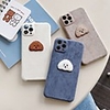 Case For iPhone 11 Pattern Back Cover Dog Animal Textile Case For iPhone 11 Pro Max / SE2020 / XS Max / XR XS 7 / 8 7 / 8 plus