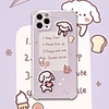 Case For iPhone 11 Pattern Back Cover Dog Word Phrase Cartoon TPU Case For iPhone 11 Pro Max / SE2020 / XS Max / XR XS 7 / 8 7 / 8 plus