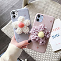 Case For iPhone 11 Pattern Back Cover Flower Textile Case For iPhone 11 Pro Max / SE2020 / XS Max / XR XS 7 / 8 7 / 8 plus