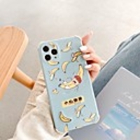 Case For iPhone 11 Pattern Back Cover Food Word Phrase Cartoon TPU Case For iPhone 11 Pro Max / SE2020 / XS Max / XR XS 7 / 8 7 / 8 plus