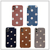Case For iPhone 11 Pattern Back Cover Geometric Pattern Textile Case For iPhone 11 Pro Max / SE2020 / XS Max / XR XS 7 / 8 7 / 8 plus
