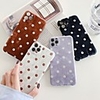 Case For iPhone 11 Pattern Back Cover Geometric Pattern Textile Case For iPhone 11 Pro Max / SE2020 / XS Max / XR XS 7 / 8 7 / 8 plus